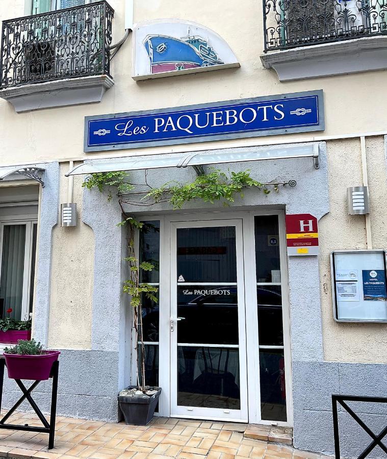 Hotel Restaurant Les Paquebots Port Vendres Exteriör bild
